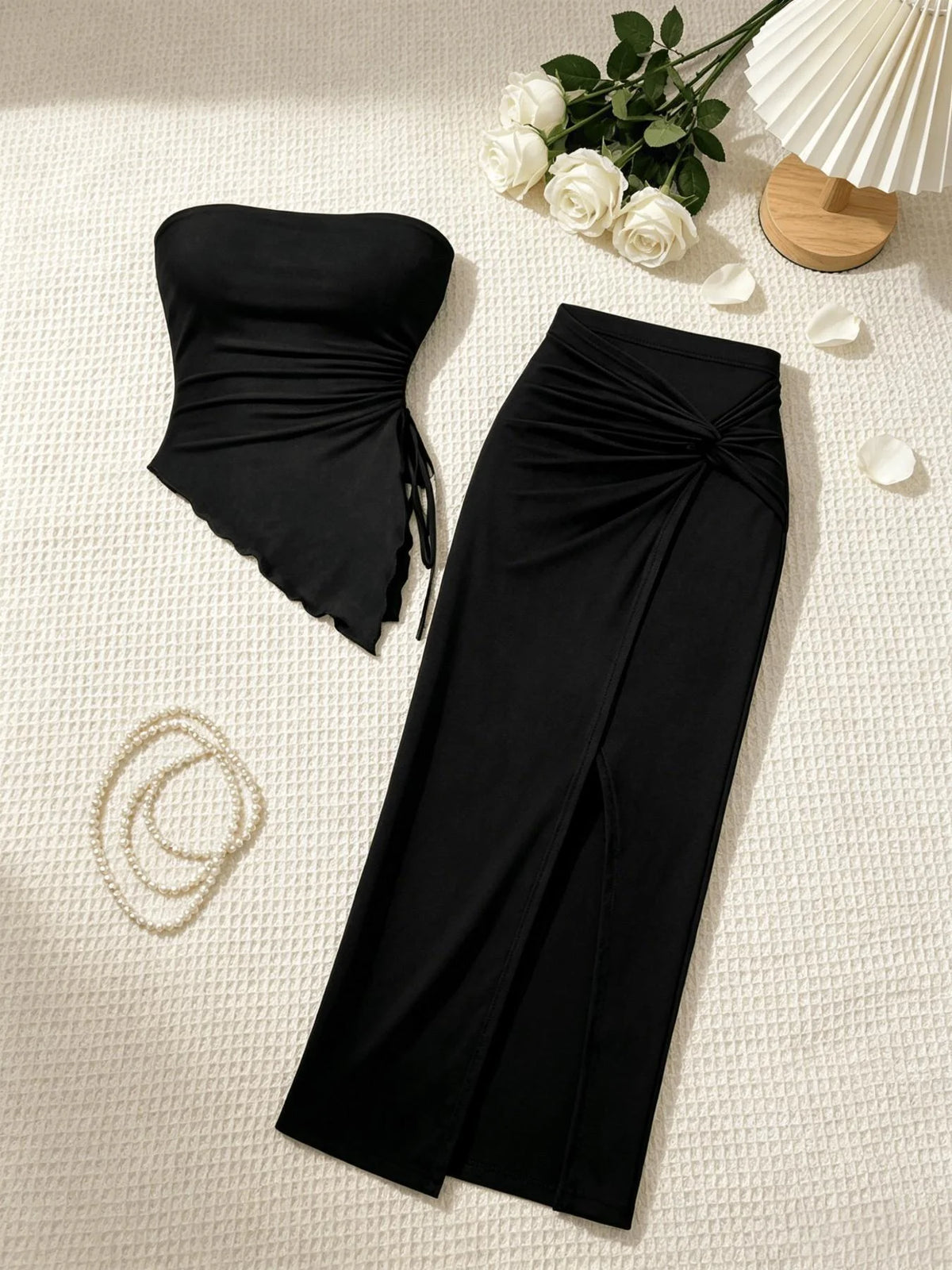 Ensemble 2 Pièces Femme Élégant