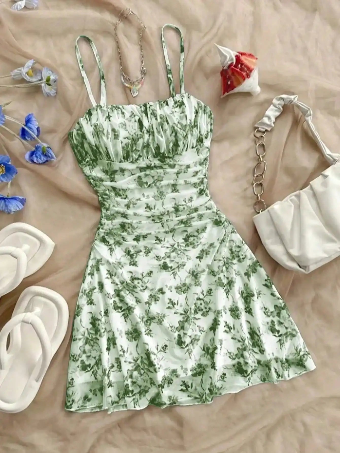 Robe Femme Fleurie Élégante