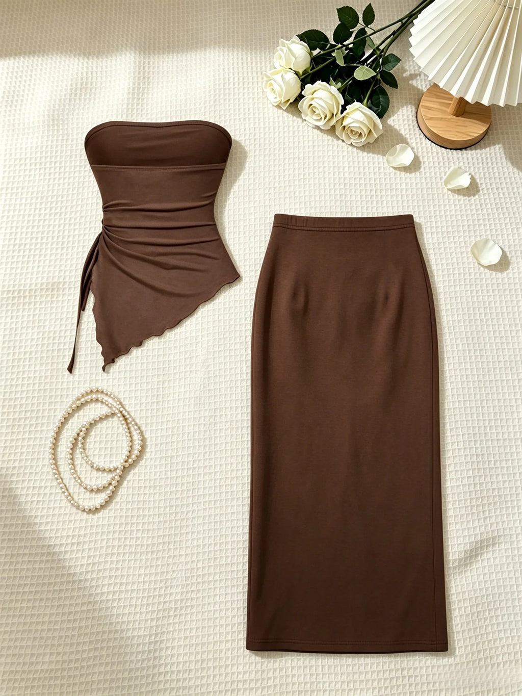 Ensemble 2 Pièces Femme Élégant