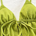 Ensemble 2 Pièces Femme – Vert Olive Élégant