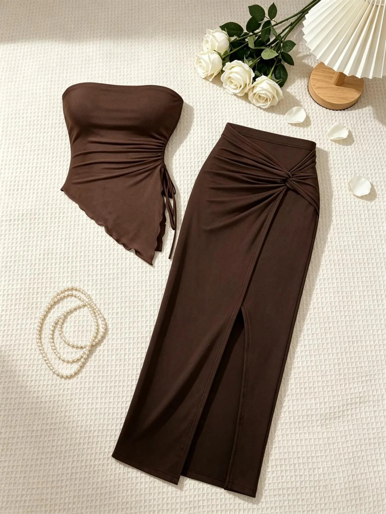 Ensemble 2 Pièces Femme Élégant