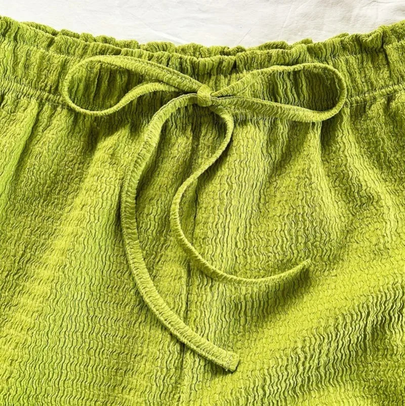 Ensemble 2 Pièces Femme – Vert Olive Élégant